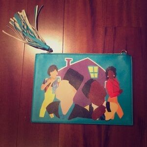 New “House Party” Art clutch
